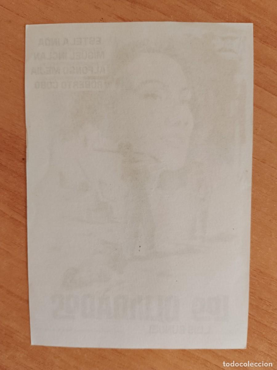 Cine: ROSA-PROGRAMA DE LA PELICULA --LOS OLVIDADOS - Foto 2