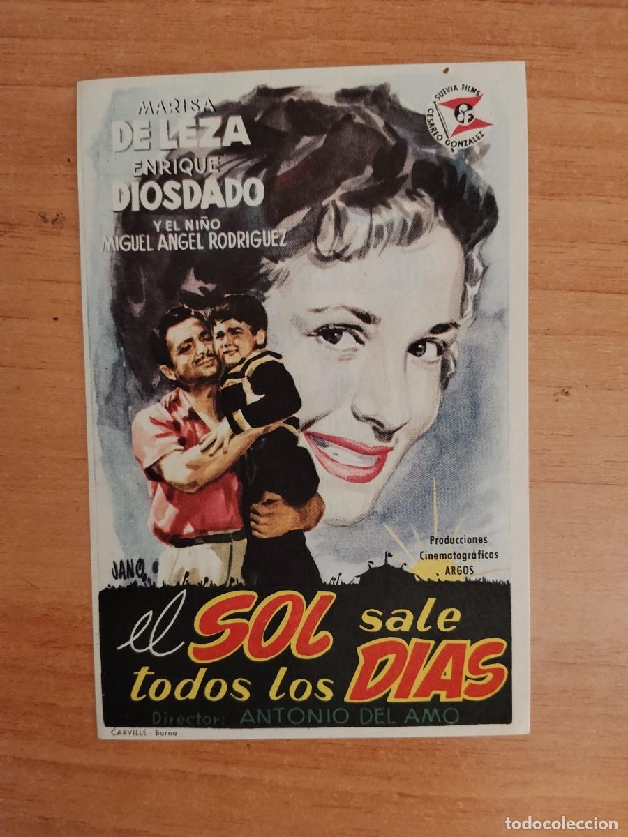Cine: ROSA-PROGRAMA DE LA PELICULA --EL SOL SALE TODOS LOS DIAS