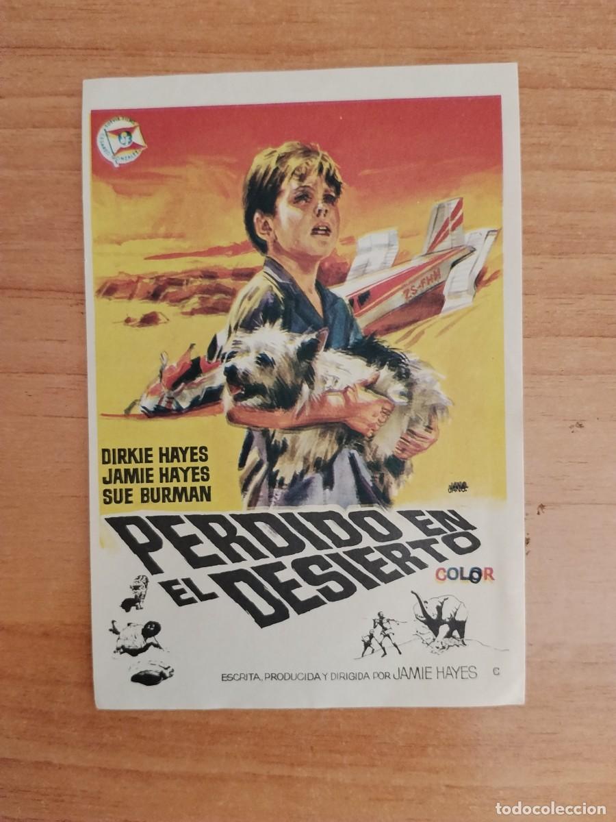 Cine: ROSA-PROGRAMA DE LA PELICULA --PERDIDO EN EL DESIERTO