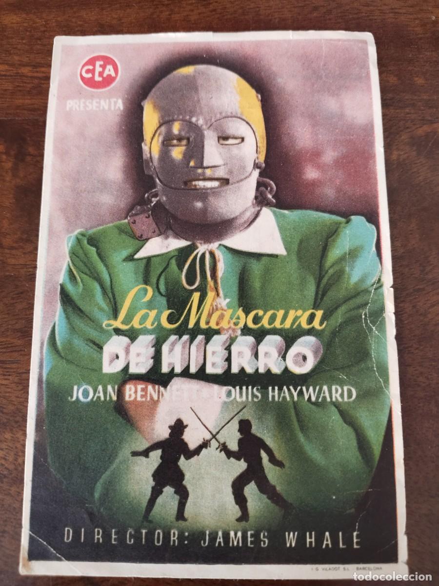 Cine: La M&aacute;scara de Hierro. 1945. Imperial, Don Benito.
