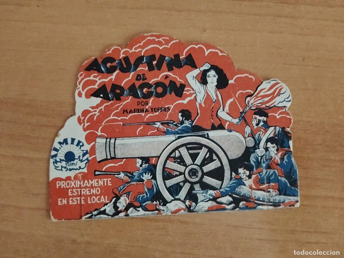 Cine: ROSA-PROGRAMA DE LA PELICULA --AGUSTINA DE ARAGON - Foto 1