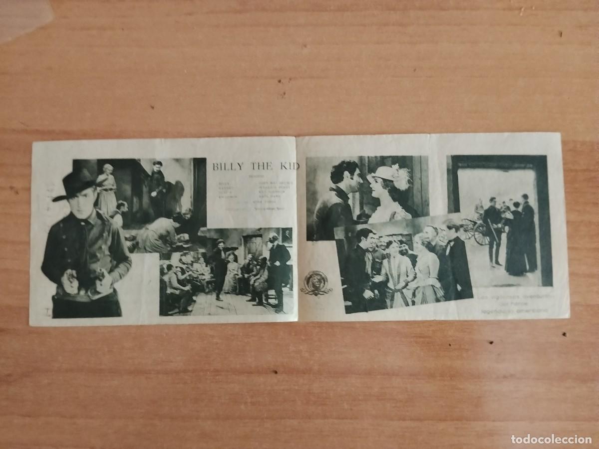 Cine: ROSA-PROGRAMA DE LA PELICULA --BILLYTHE KID - Foto 2