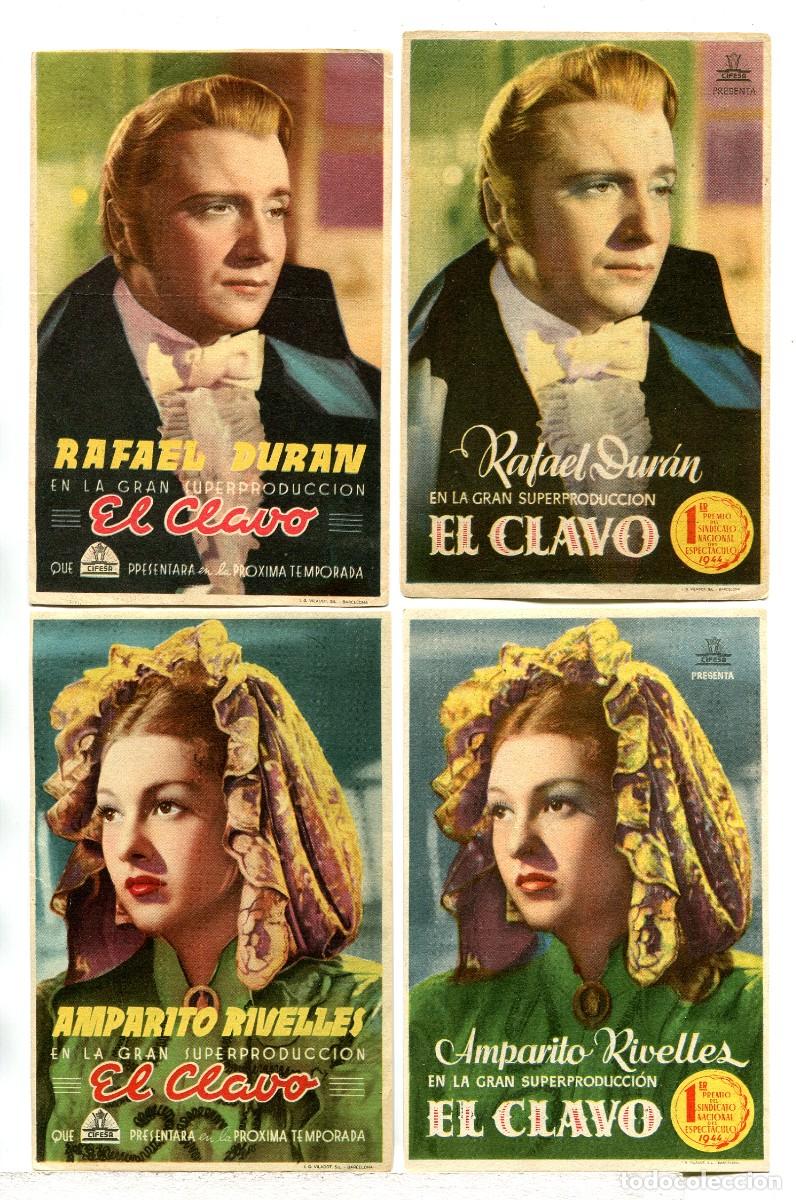 Cine: EL CLAVO, con Rafael Dur&aacute;n. 4 programas. - Foto 1