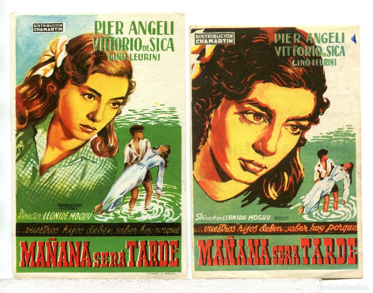 Cine: MA&Ntilde;ANA SER&Aacute; TARDE, con Pier Angeli.