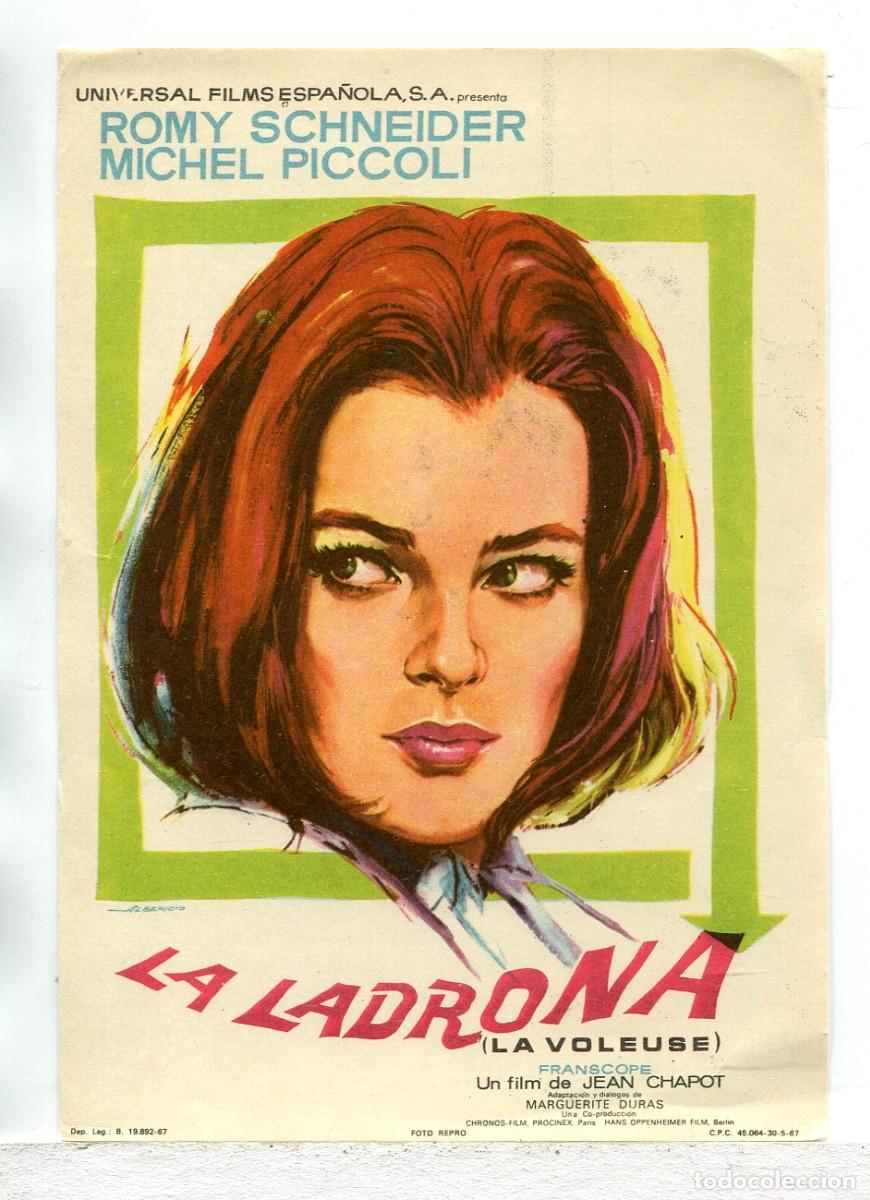Cine: LA LADRONA, con Romy Schneider