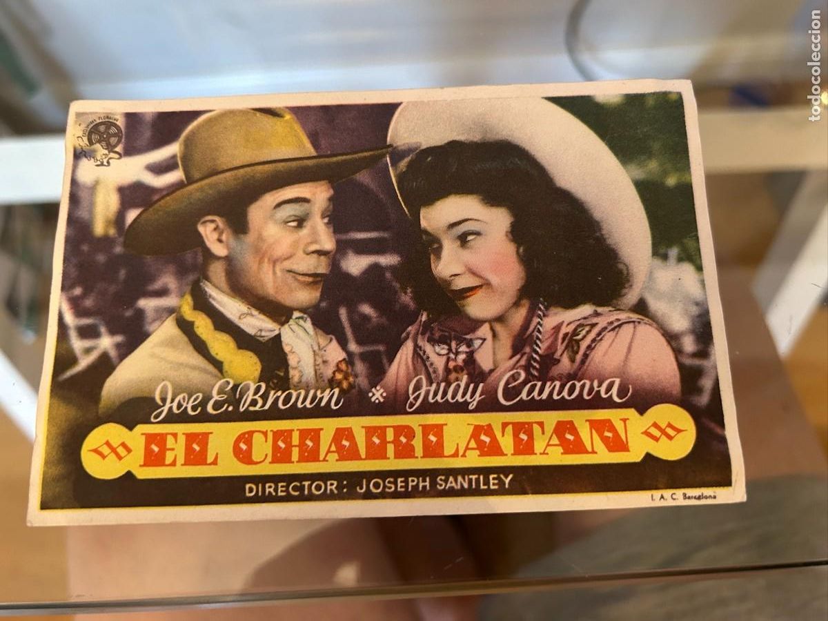 Cine: 1891 el charlatan sin publicidad buen estado