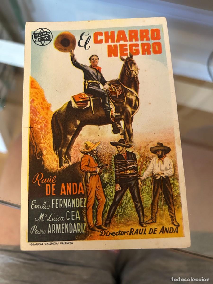 Cine: 1895 el charro negro sin publicidad buen estado