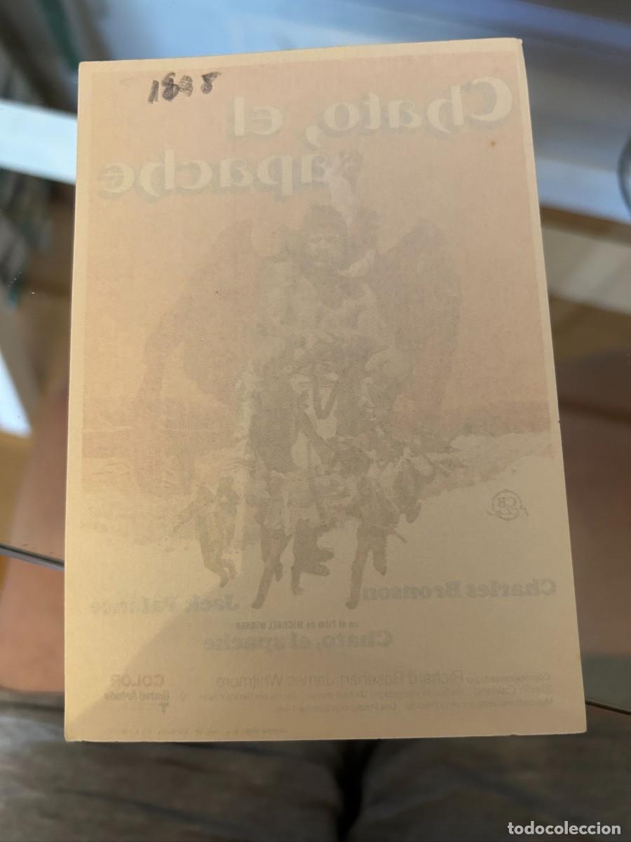 Cine: 1898 chato, el apache sin publicidad buen estado - Foto 2