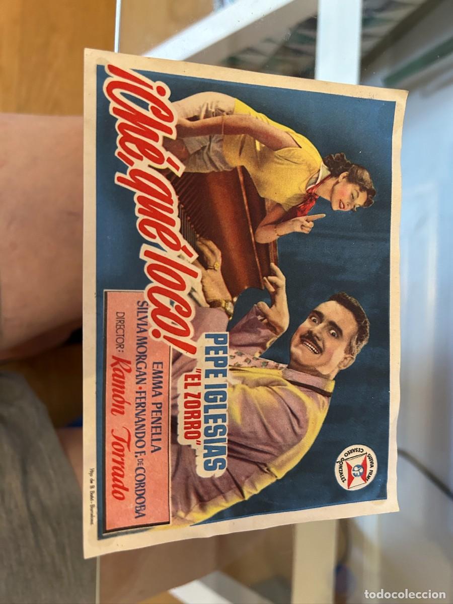 Cine: 1900 &iexcl;che que loco! sin publicidad buen estado