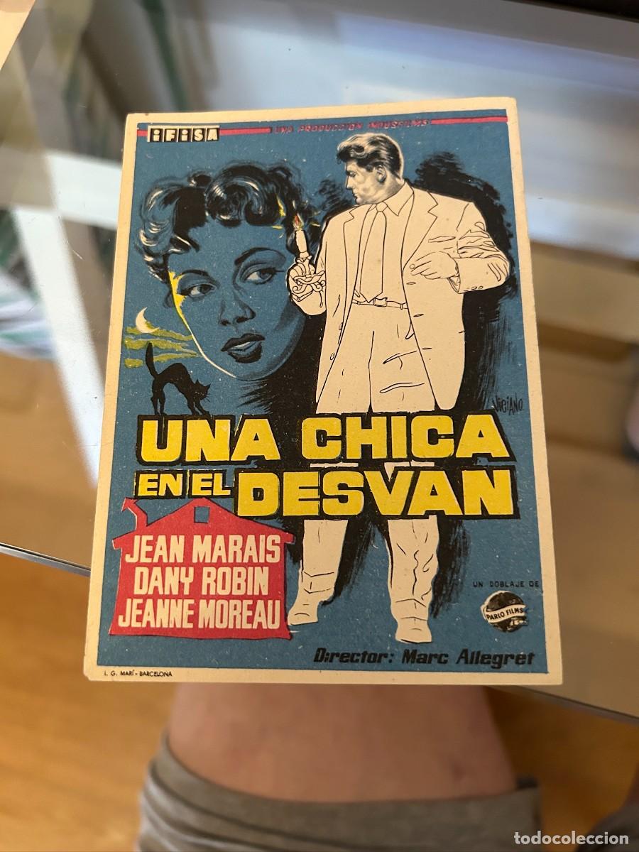 Cine: 1923 UNA CHICA EN EL DESVAN SIN PUBLICIDAD BUEN ESTADO