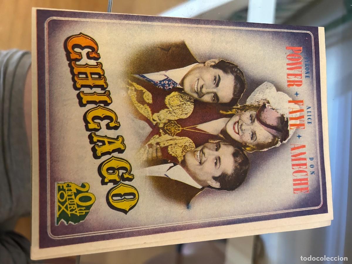 Cine: 1926 CHICAGO POLA DE SIERO CON PUBLICIDAD BUEN ESTADO