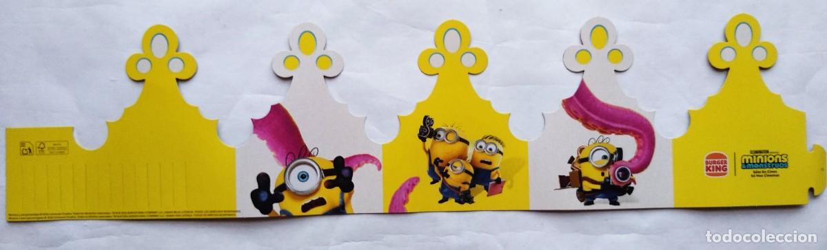 Kino: MINIONS & MONSTERS. CORONA DE CART&Oacute;N.
