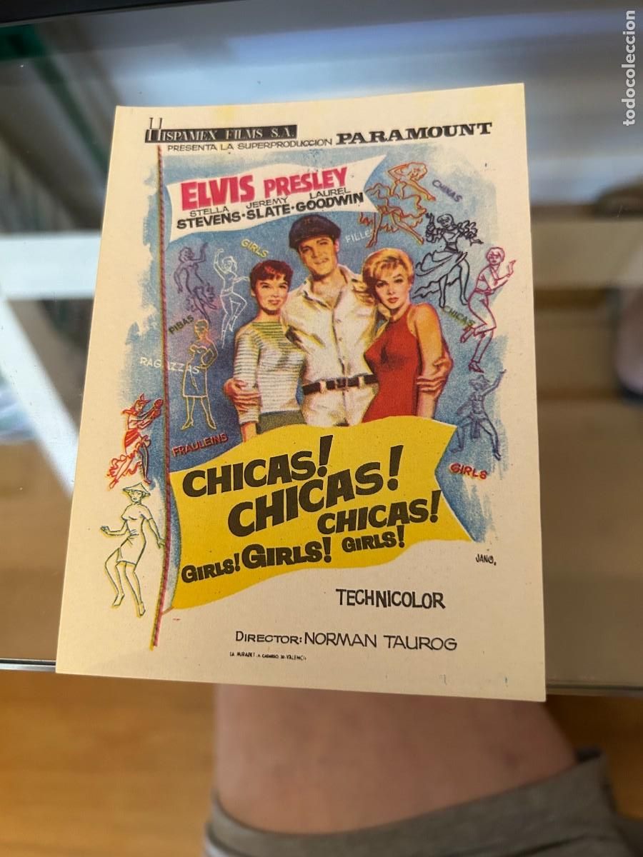 Cine: 1932 CHICAS! CHICAS! CHICAS! GIRLS! GIRLS! GIRLS1 ELVIS PRESLEY SIN PUBLICIDAD NUEVO