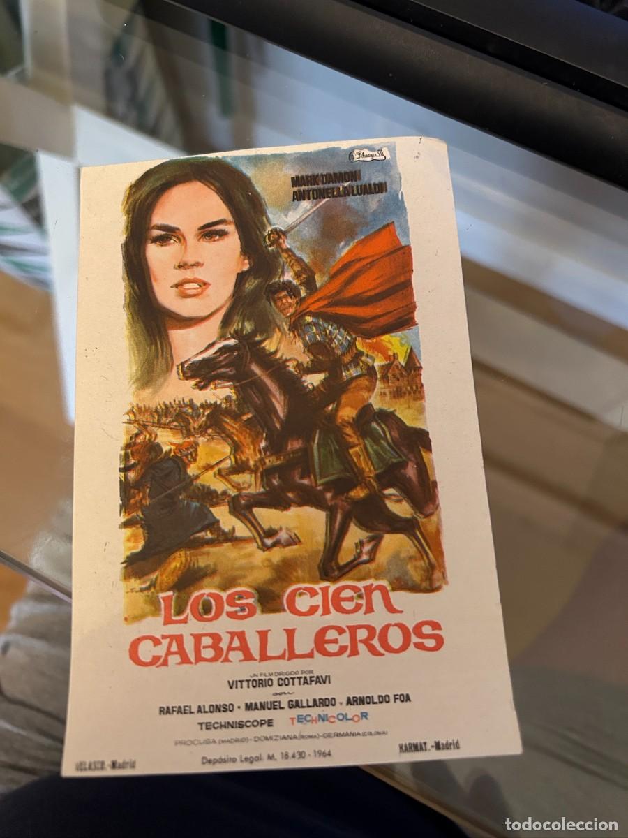 Cine: 1975 LOS CIEN CABALLEROS SIN PUBLICIDAD BUEN ESTADO