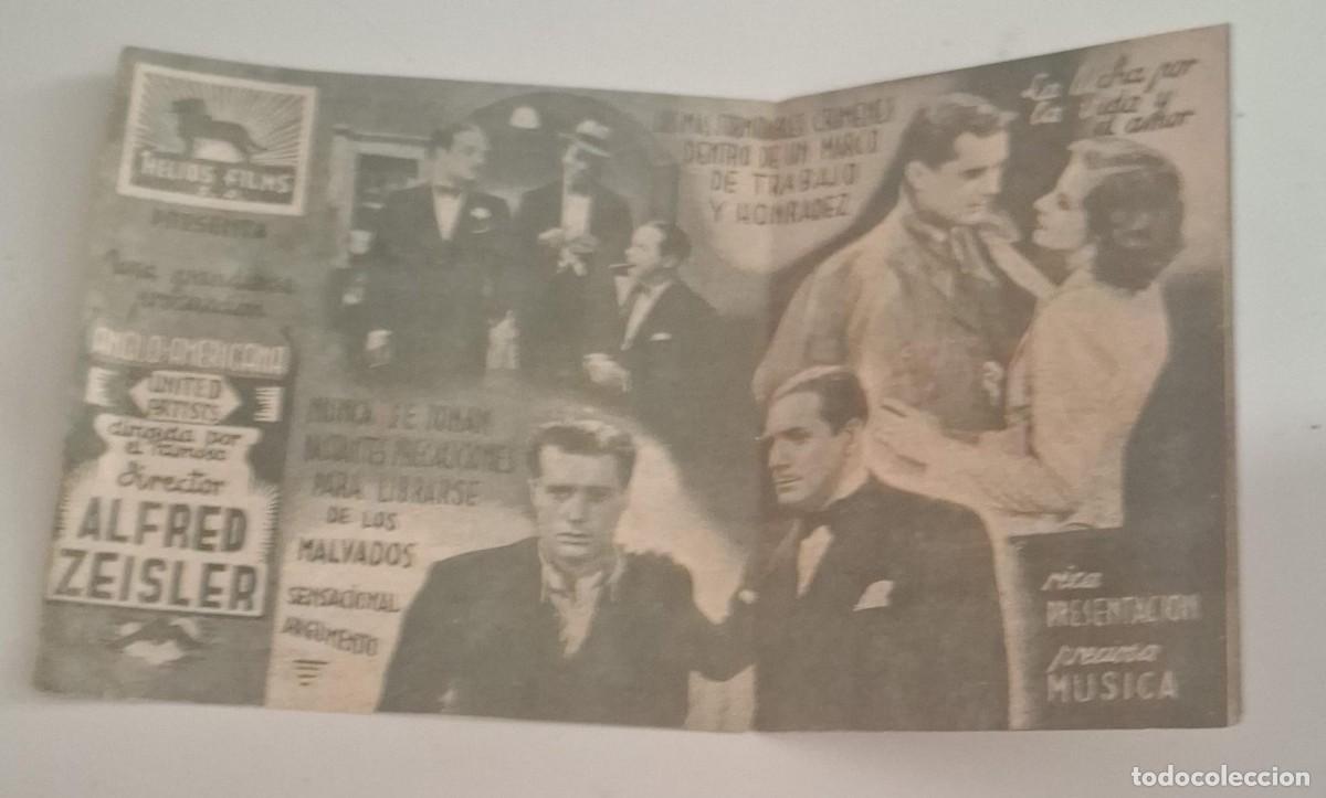 Cine: CRIMENES EN LONDRES - PROGRAMA DE CINE - Foto 2
