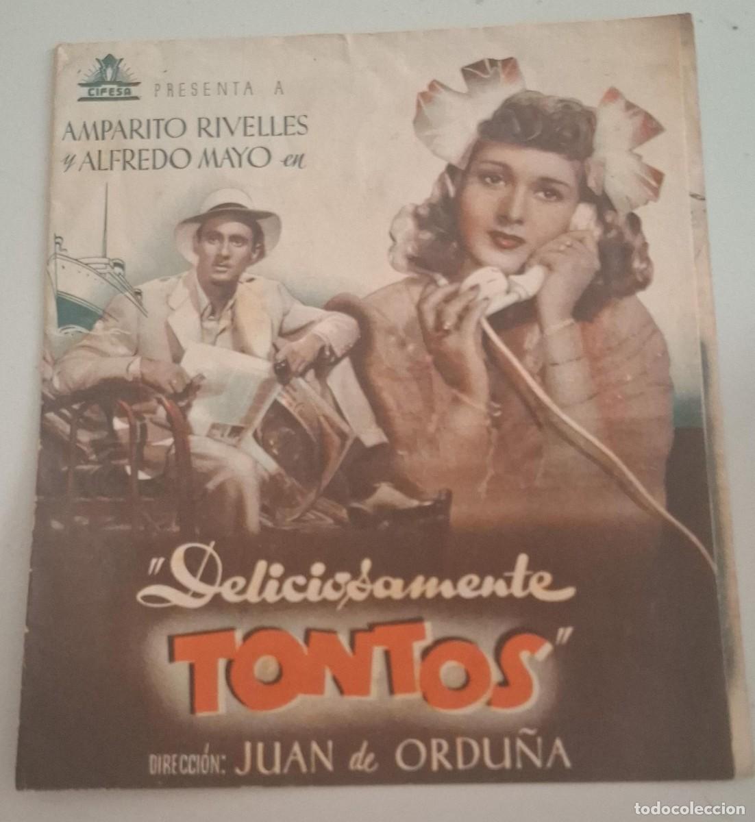 Cine: DELICIOSAMENTE TONTOS - PROGRAMA DE CINE