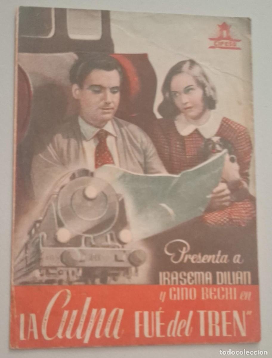 Cine: LA CULPA FU&Eacute; DEL TREN - PROGRAMA DE CINE