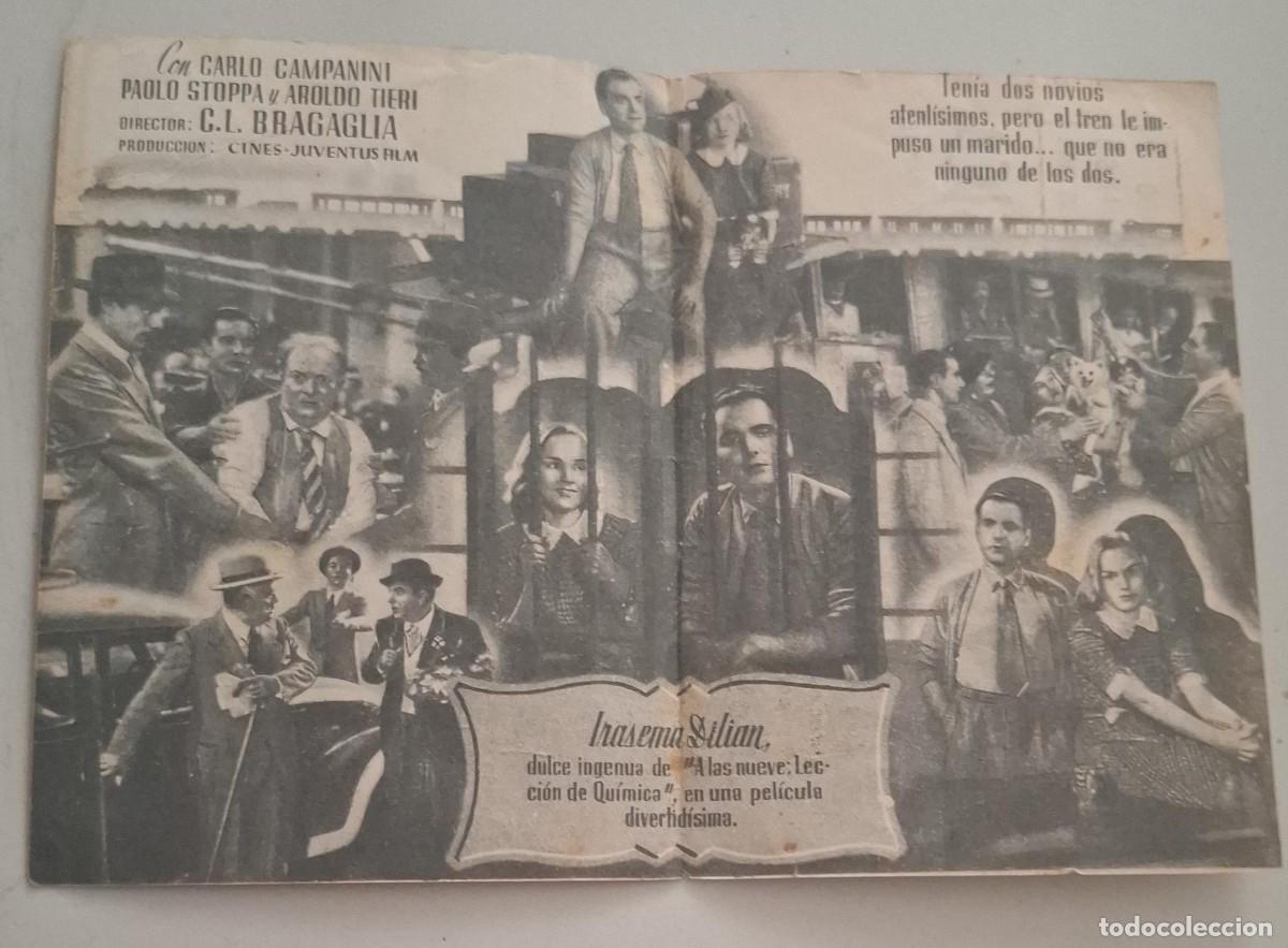 Cine: LA CULPA FU&Eacute; DEL TREN - PROGRAMA DE CINE - Foto 2