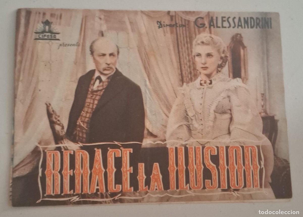 Cine: RENACE LA ILUSION - PROGRAMA DE CINE