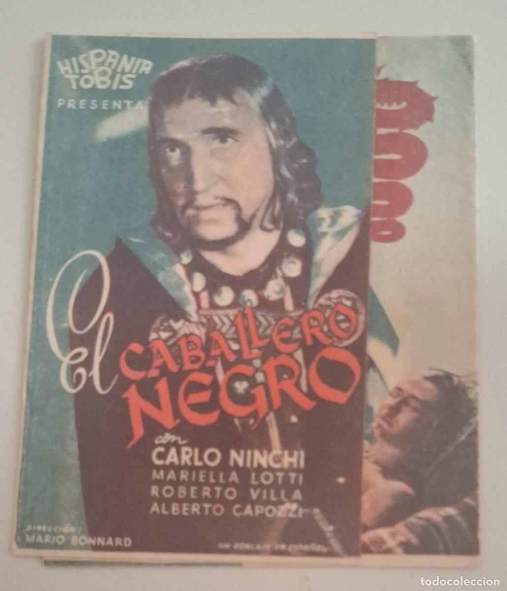 Cine: EL CABALLERO NEGRO- PROGRAMA DE CINE