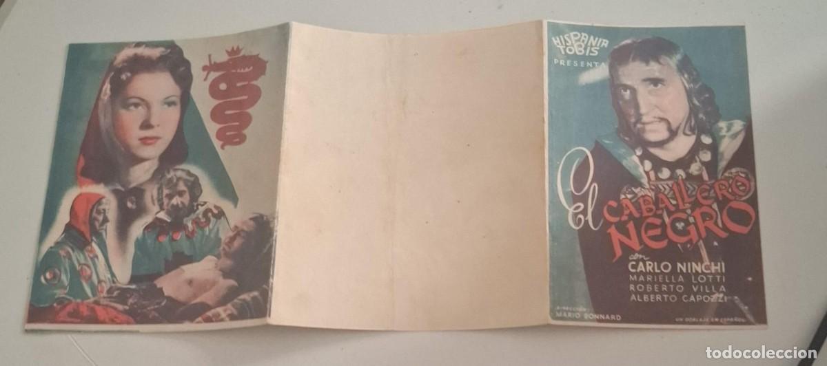 Cine: EL CABALLERO NEGRO- PROGRAMA DE CINE - Foto 3