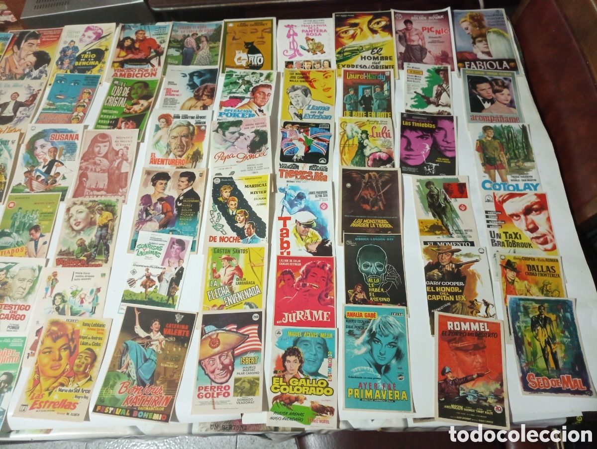 Cine: 122 Folletos de mano 1 - Foto 1