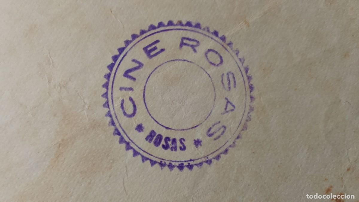 Cine: PROGRAMA DE CINE. NAUFRAGIO. CINE ROSAS. DE MANO. - Foto 5