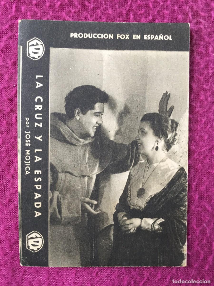 Cine: LA CRUZ Y LA ESPADA - TARJETA FOX - JOS&Eacute; M&Oacute;JICA - A&Ntilde;OS 30