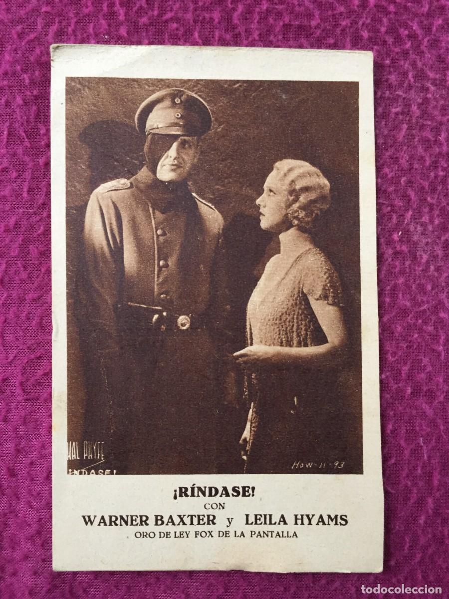 Cine: PROGRAMA DE CINE: R&Iacute;NDASE, EN TARJETA POSTAL - Foto 1