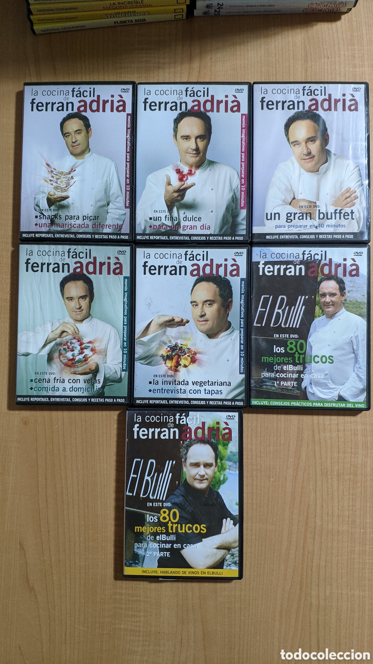 Cine: La cocina f&aacute;cil de Ferran Adri&agrave; - Lote 7 DVD