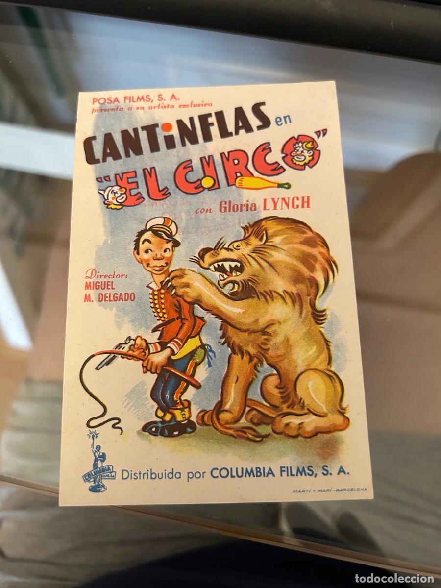 Cine: 1999 el circo cantinflas cinema recreo la garriga con sello como nuevo