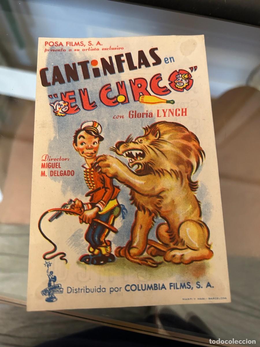 Cine: 2000 el crico cantinflas cine avenida burgos con publicidad buen estado