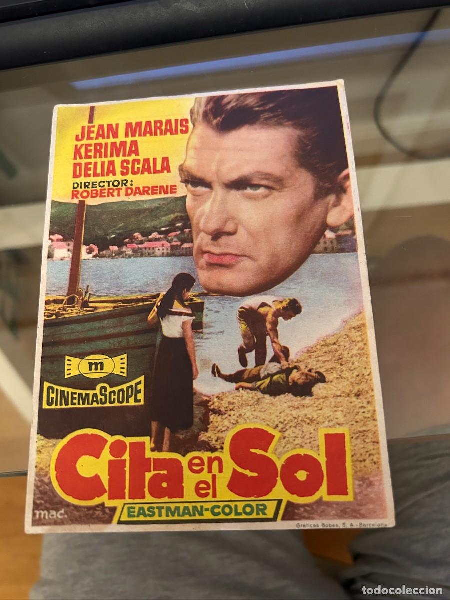 Cine: 3013 CITA EN EL SOL CINE PICAROL BARCELONA CON PUBLICIDAD BUEN ESTADO