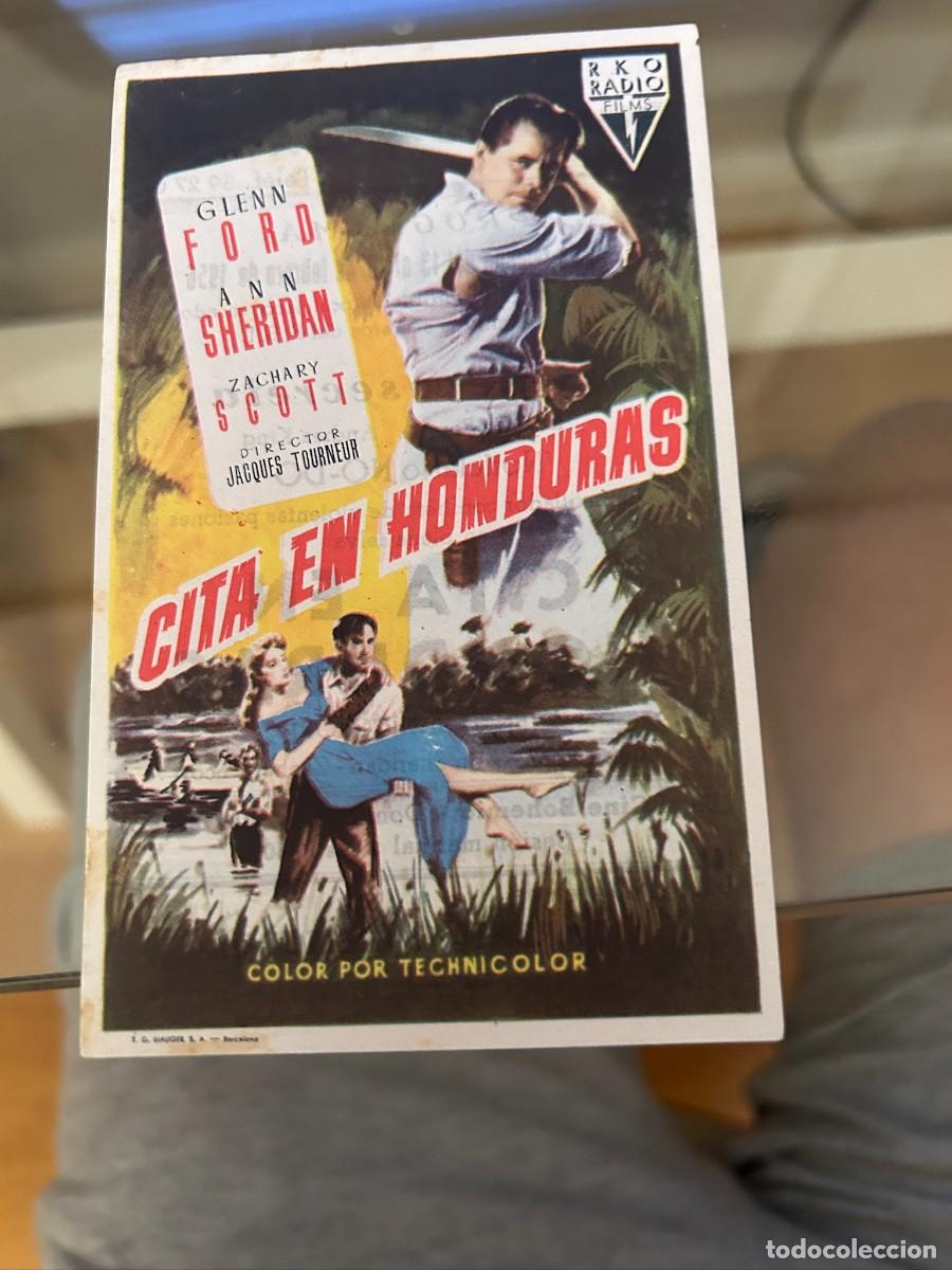 Cine: 2016 CITA EN HONDURAS CINES BOHEMIO Y GALILEO BARCELONA CON PUBLICIDAD BUEN ESTADO