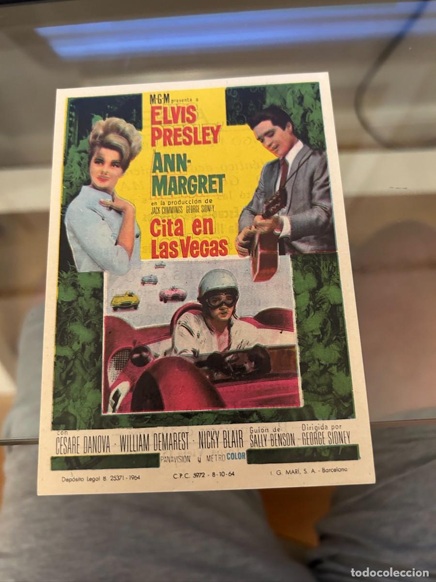Cine: 2020 CITA EN LAS VEGAS ELVIS PRESLEY NUEVO CINE ALBENIZ BARCELONA CON PUBLICIDAD
