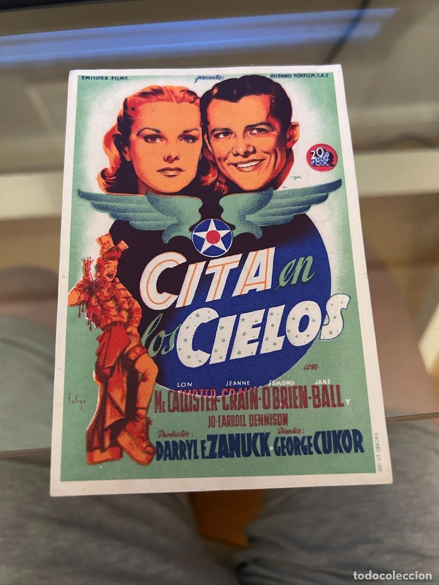 Cine: 2021 CITA EN LOS CIELOS CINE DORADO ZARAGOZA NUEVO CON PUBLICIDAD