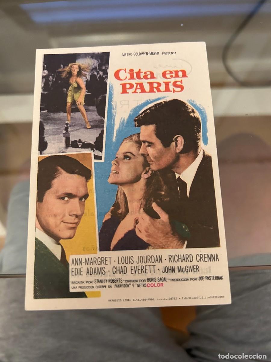 Cine: 2025 CITA EN PARIS CINE CINES GURZA ALGORTA VIZCAYA PAIS VASCO NUEVO CON PUBLICIDAD