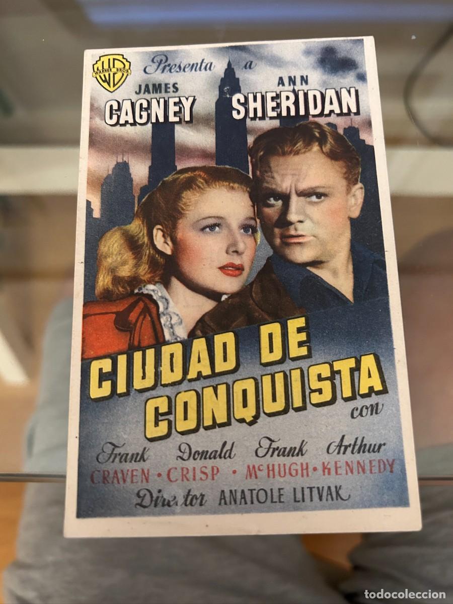 Cine: 2031 CIUDAD DE CONQUISTA CINEMA INIESTA LA &Ntilde;ORA CON PUBLICIDAD BUEN ESTADO
