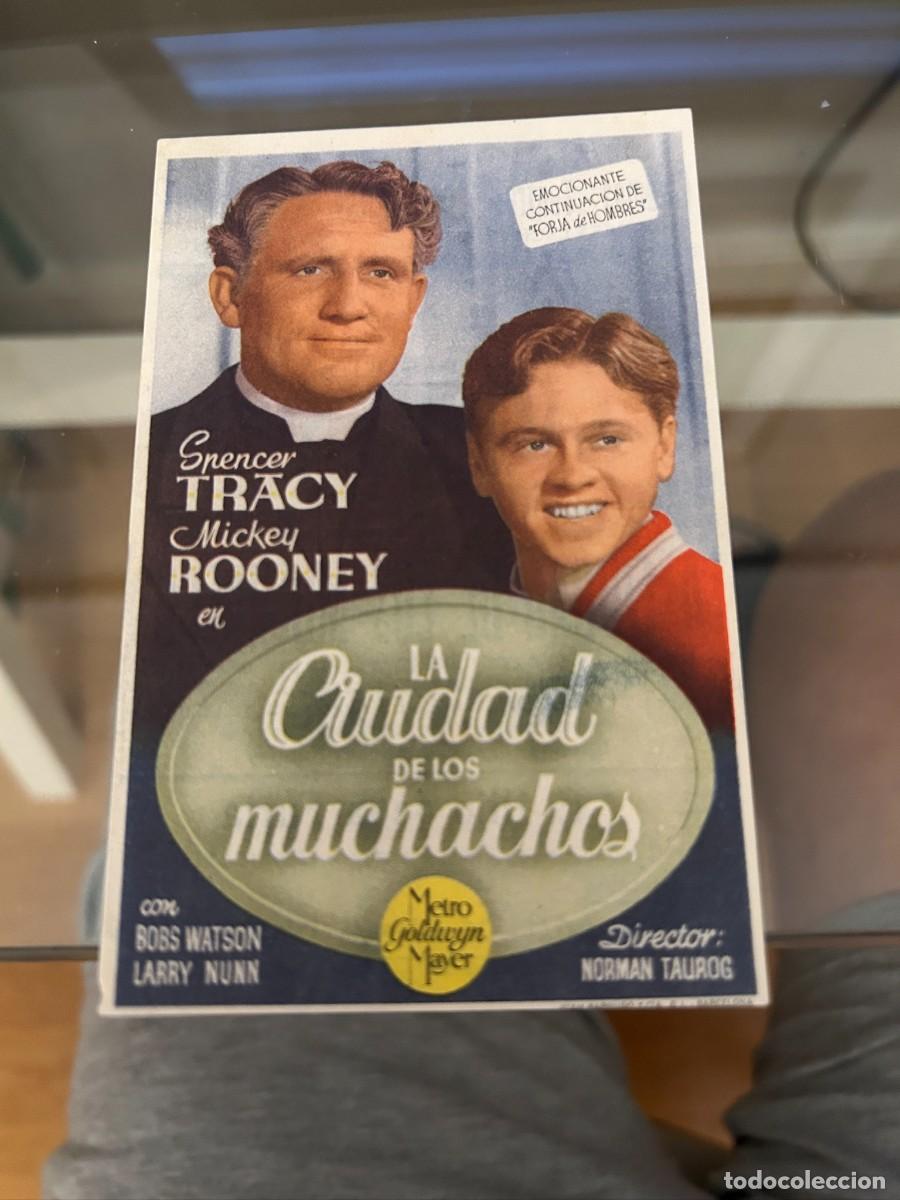 Cine: 2034 LA CIUDAD DE LOS MUCHACHOS TEATRO CANETENSE Y VICTORIA CANET DE MAR CON PUBLICIDAD NUEVO
