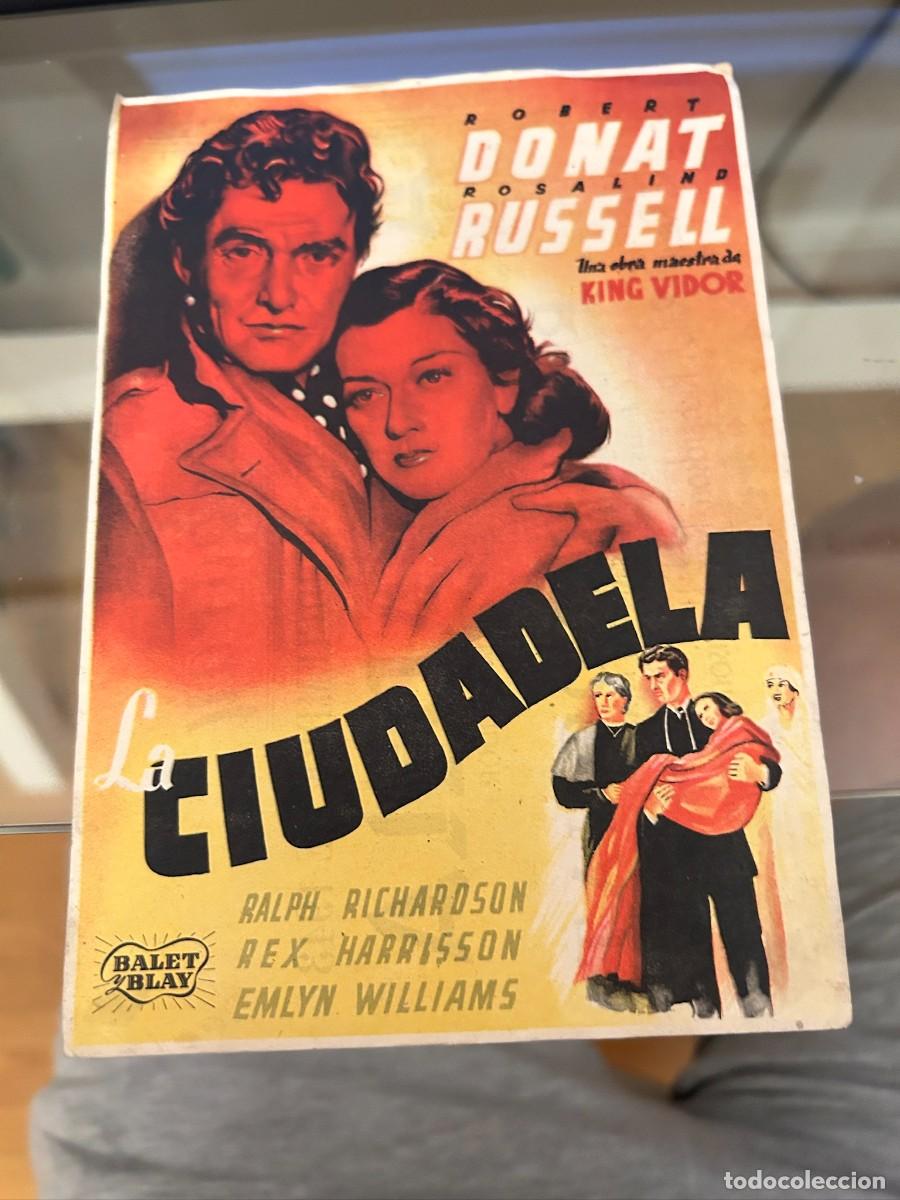Cine: 2045 LA CIUDADELA CINE ECHEGARAY MALAGA CON PUBLICIDAD BUEN ESTADO