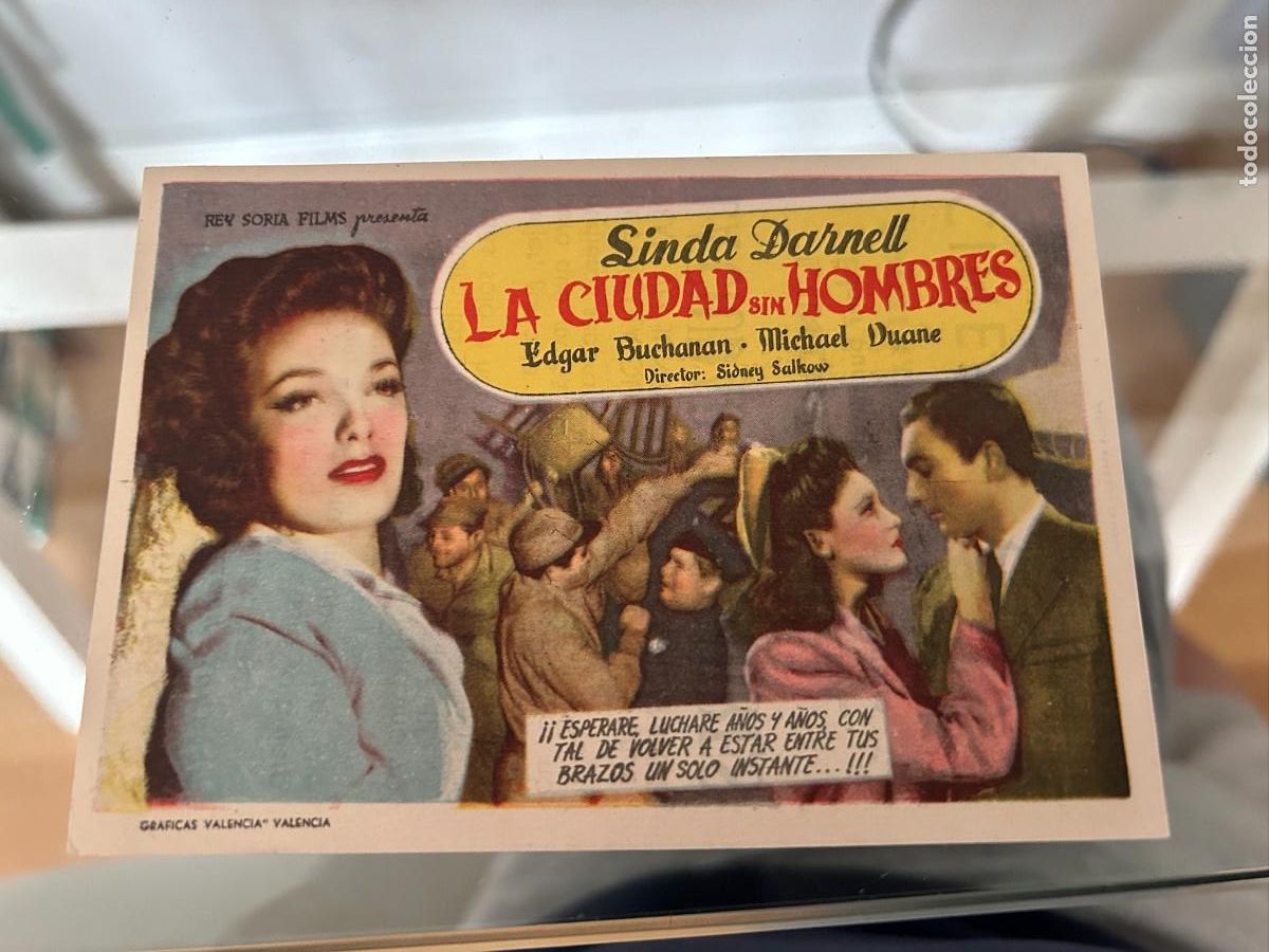 Cine: 2052 LA CIUDAD SIN HOMBRES CINEMA GOYA ZARAGOZA CON PUBLICIDAD NUEVO