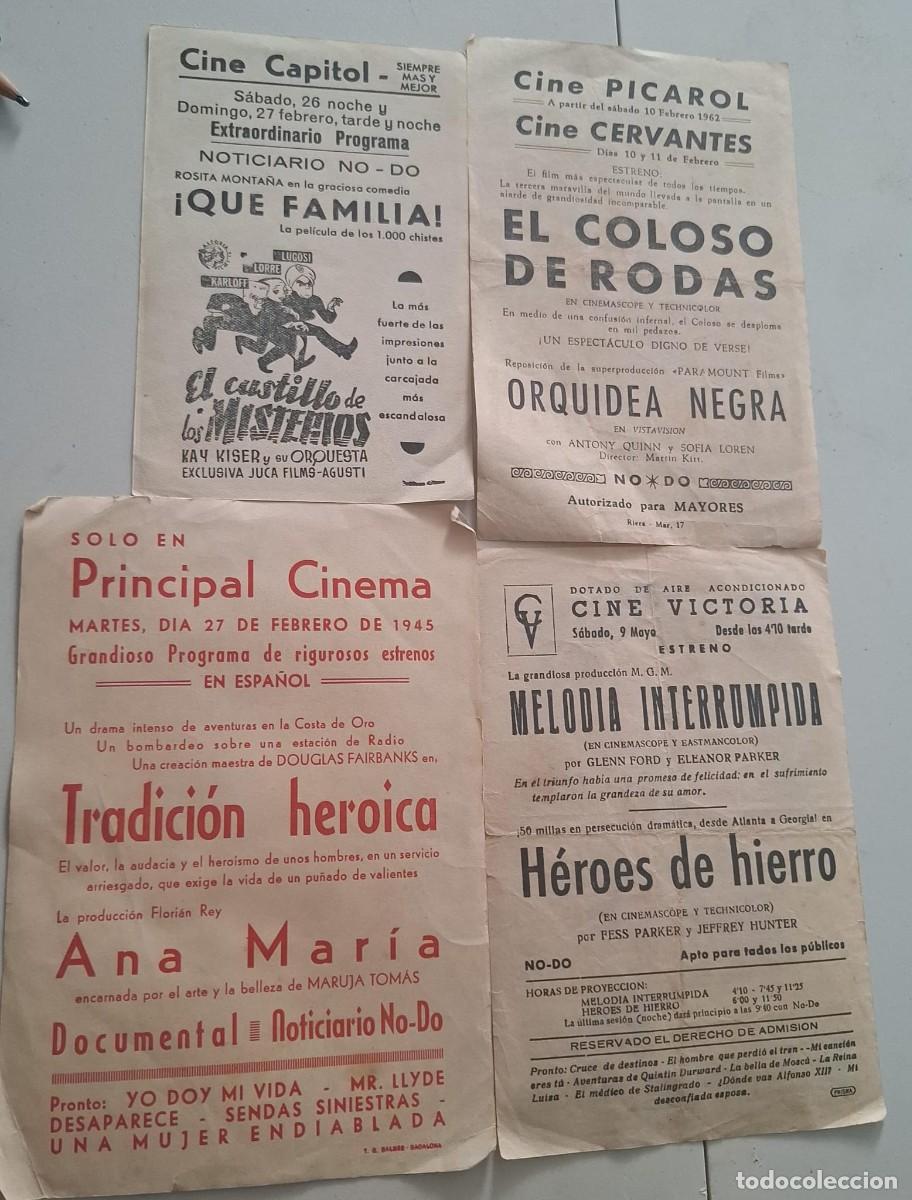 Cine: VARIOS - PROGRAMAS DE CINE - Foto 2
