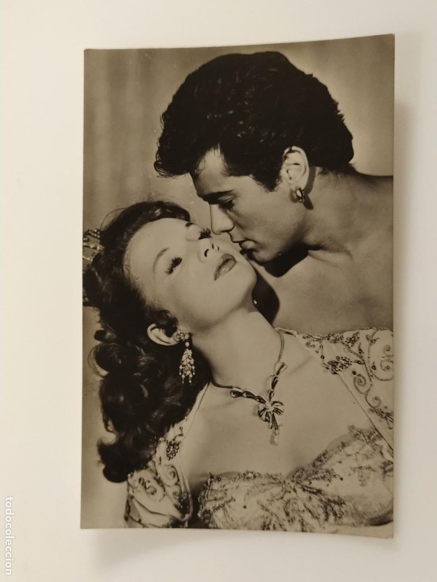 Cine: ANTONY CURTIS Y PIPER LAURIE - SU ALTEZA EL LADRON - PROGRAMA DE CINE - POSTAL (116.930)