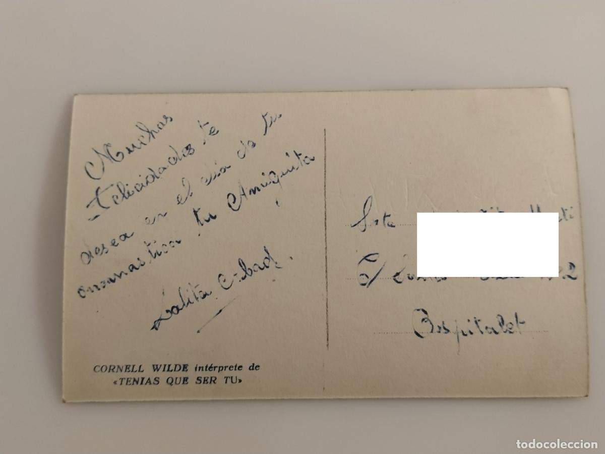 Cine: CORNELL WILDE - TENIAS QUE SER TU - PROGRAMA DE CINE - POSTAL (116.931) - Foto 2