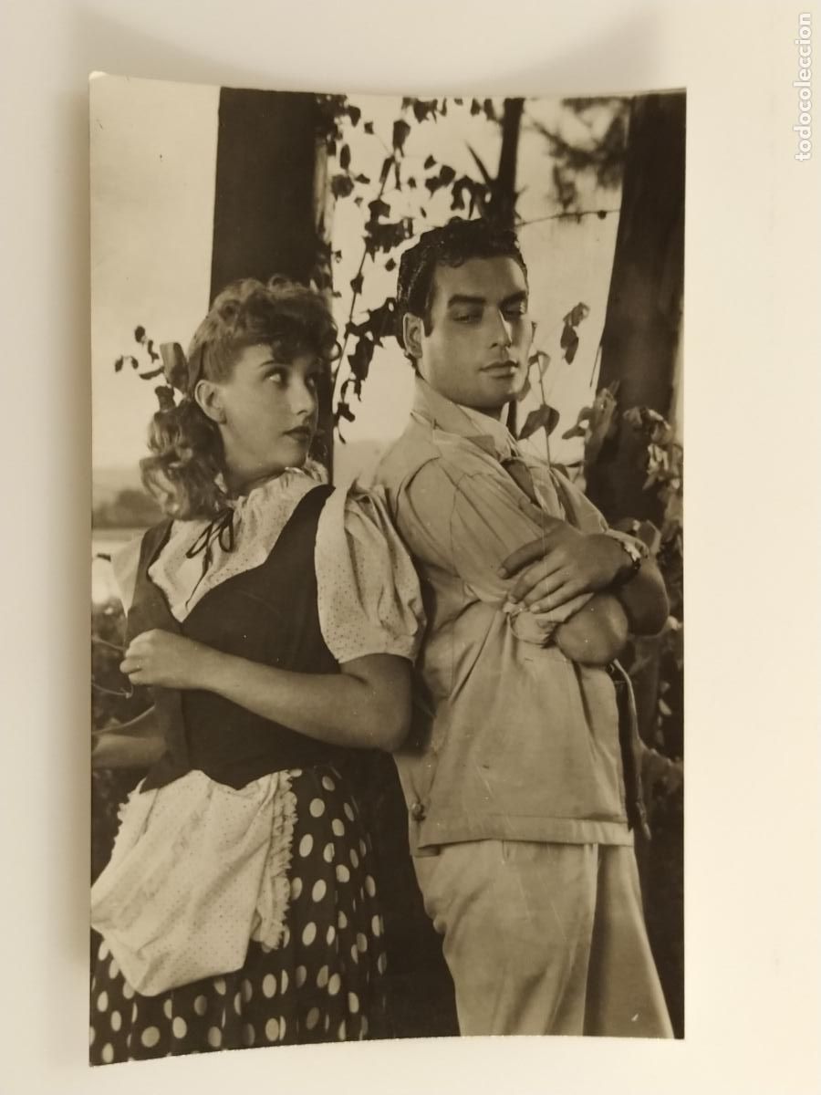 Cine: AMPARITO RIVELLES Y JORGE MISTRAL - SABELA DE CAMBADOS - PROGRAMA DE CINE - POSTAL (116.935)