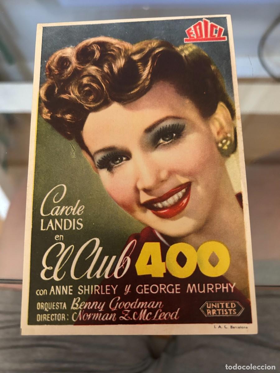 Cine: 2088 el club 400 sin publicidad muy buen estado