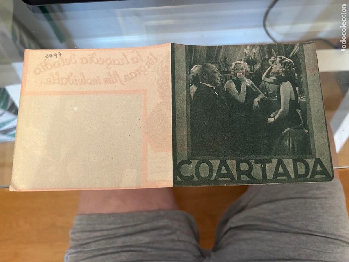 Cine: 2097 COARTADA SIN PUBLICIDAD BUEN ESTADO
