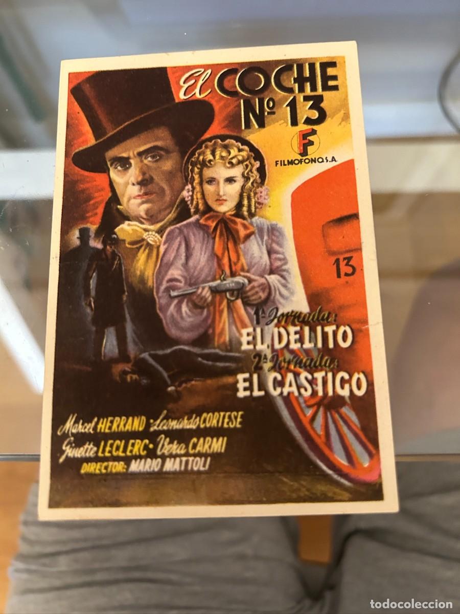 Cine: 2108 EL COCHE N&ordm; 13 SIN PUBLICIDAD BUEN ESTADO