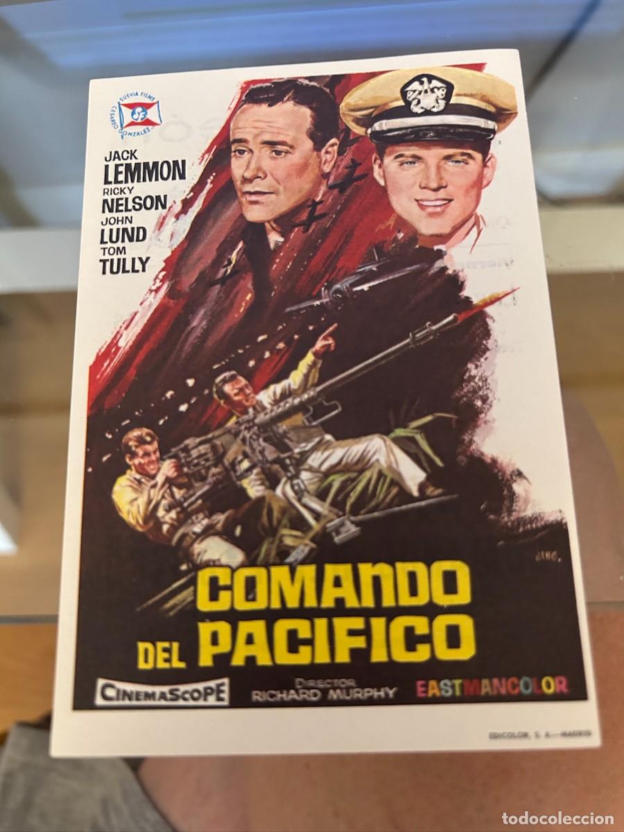 Cine: 2135 COMANDO DEL PACIFICO CINE ODEON HUESCA NUEVO CON PUBLICIDAD