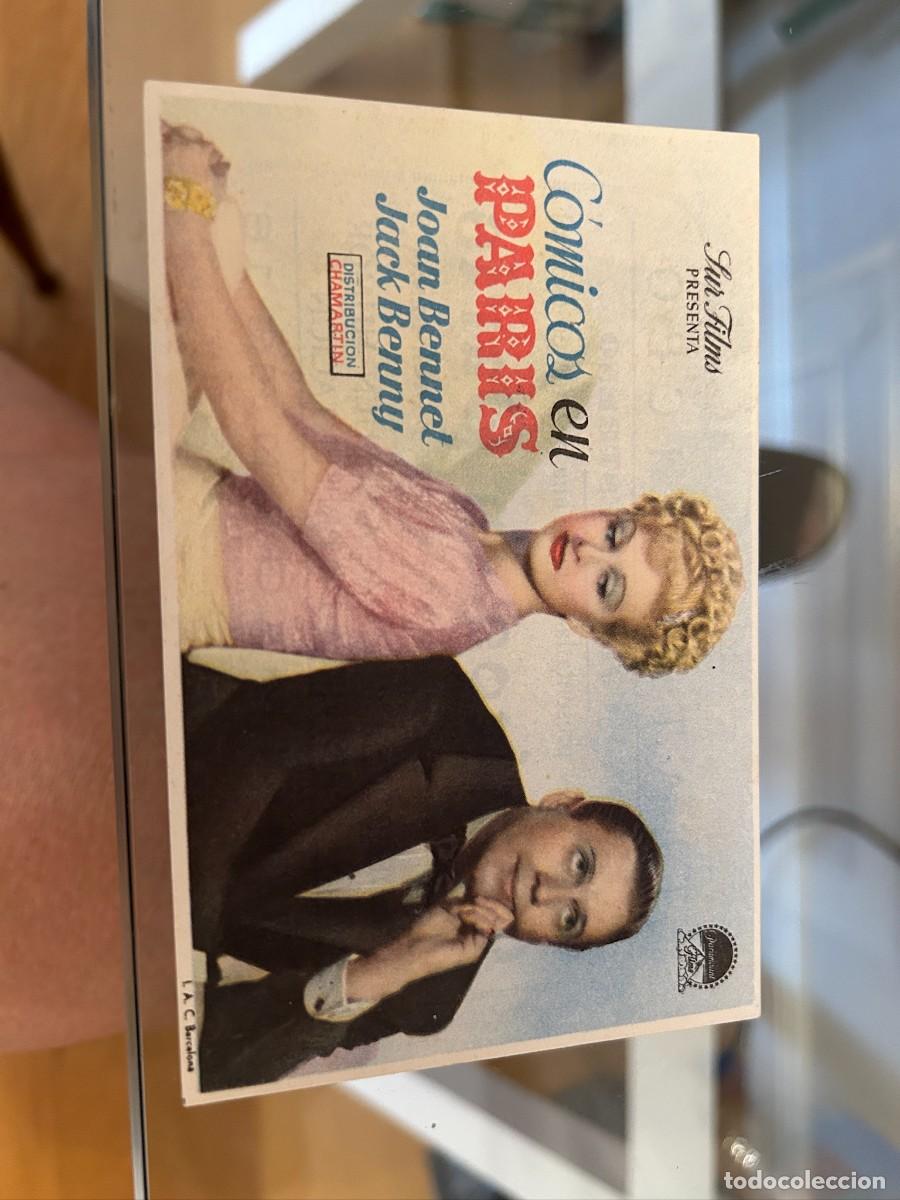 Cine: 2143 COMICOS EN PARIS TEATRO LICEO BAEZA NUEVO CON PUBLICIDAD